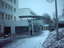 Arrière de la salle des Professeurs