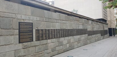 L'Allée et le Mur des Justes
